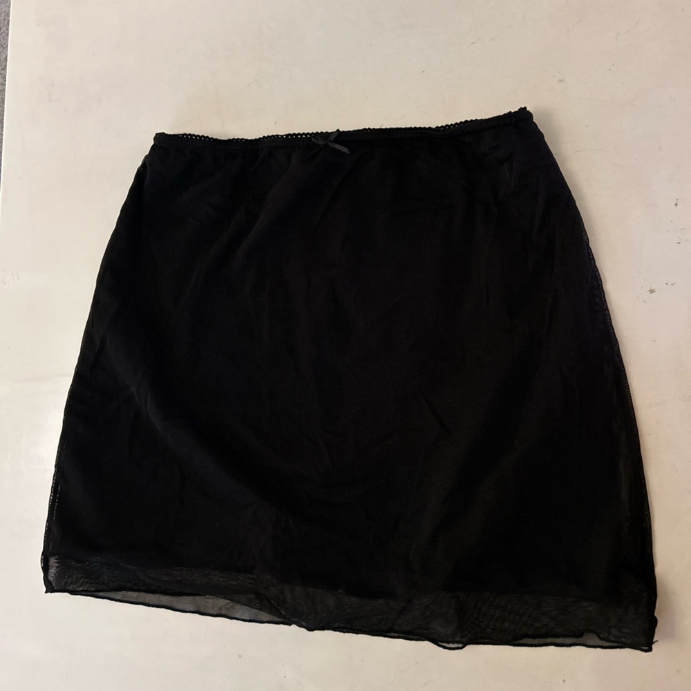 Brandy Melville Black Mini Skirt